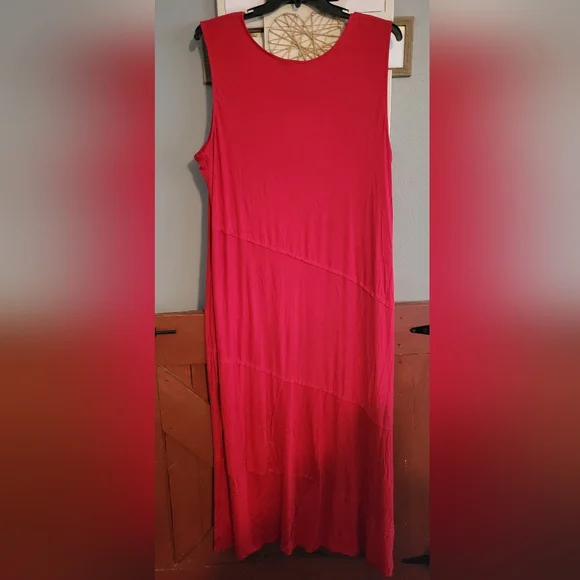 Catherines - Patterned Maxi Dress - (Size 26-28W) - Picture 3 of 4